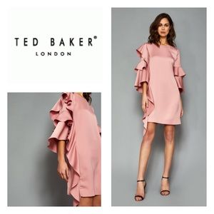 New Ted Baker Eicio Frill Tunic Dress